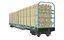 Flachwagenladung transportieren