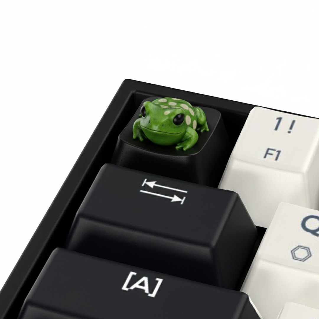 Cute Frog Keycap For Mechanical Keyboard 3D Print Model 3D - TurboSquid ...