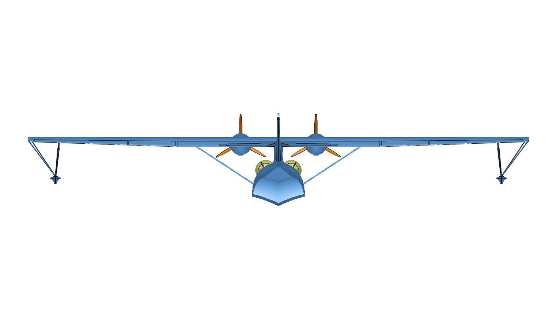 3D Model Consolidated Pby Catalina Solid - TurboSquid 1465681
