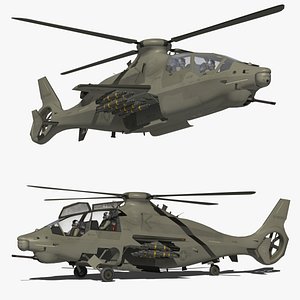 bell 360 invictus helicopter model