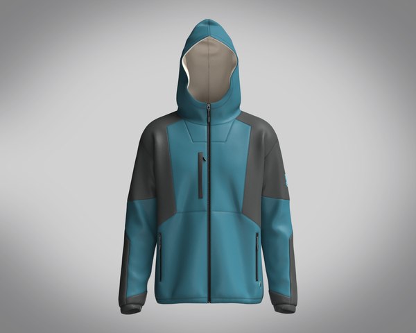 3D model Shell Ski Jacket