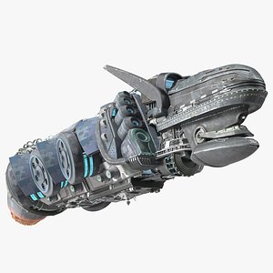 UFO an Alien Spaceship 3D model