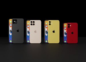 3D concept iphone 12 according