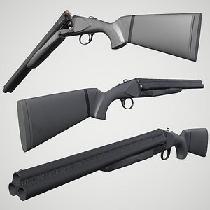 Shotgun  Chiappa triple threat 3D