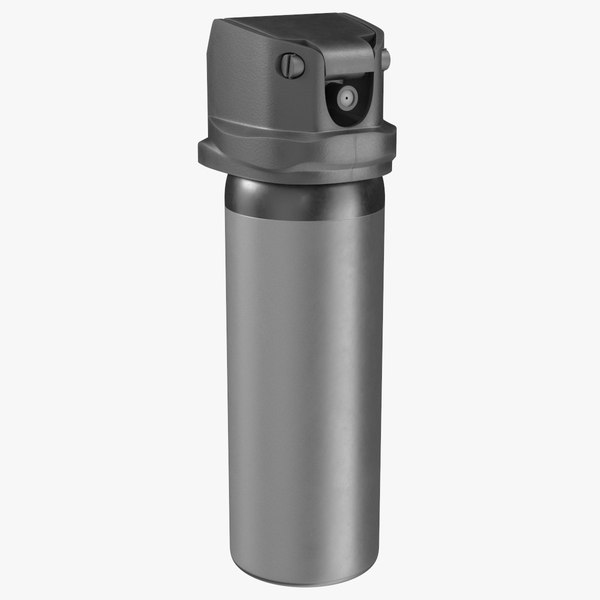 Spray Bottle Gray 3D model