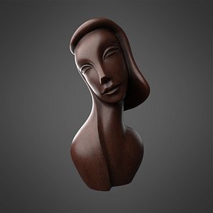 African Wood Statue