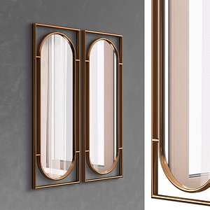 Mirrors Set 143 3D