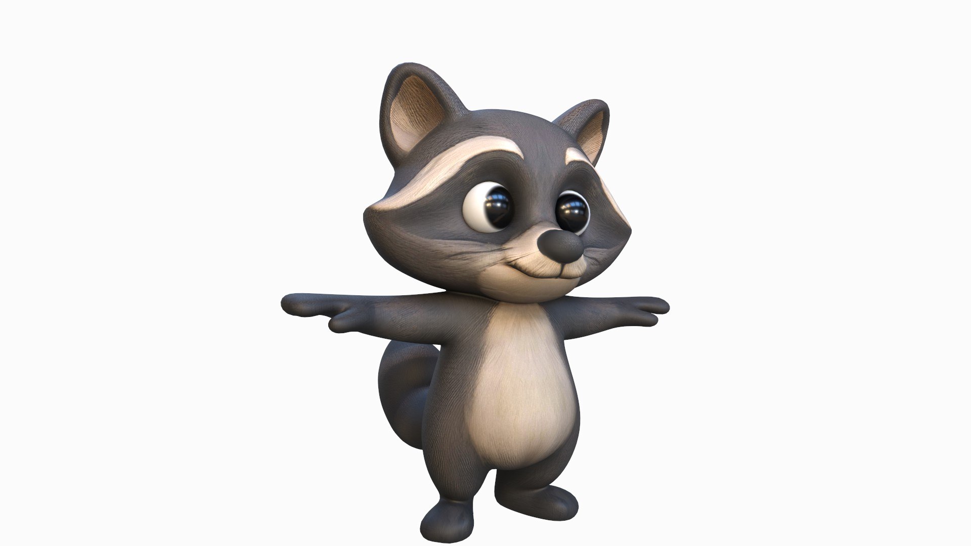 Cartoon Raccoon 3D model https://p.turbosquid.com/ts-thumb/lV/ITNkcd/35/5/jpg/1746901501/1920x1080/fit_q87/128b1b43484526d109603a431685b2e3e34d4b87/5.jpg
