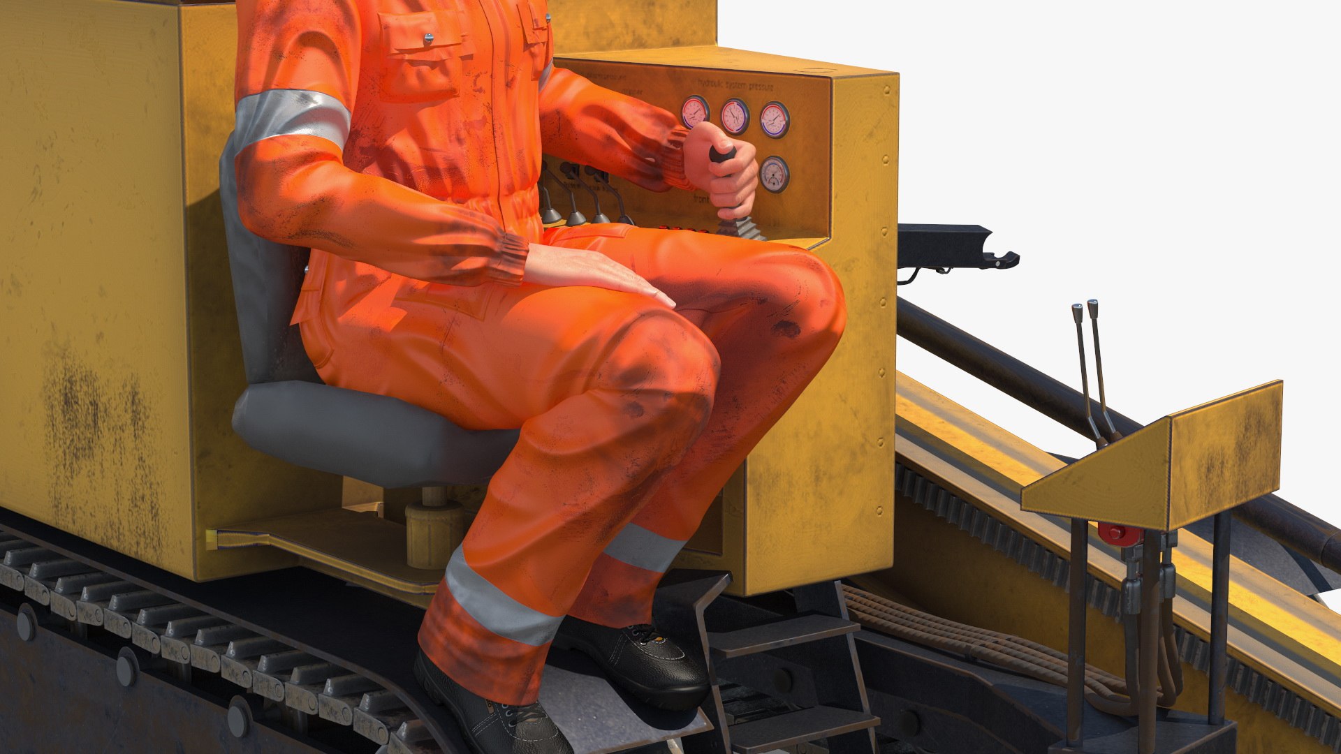 Directional Drilling Rig With Operator Model - TurboSquid 2324150