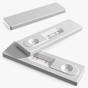 Pregnancy Detection Strip Test with Positive Result