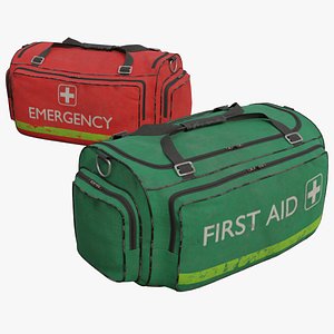 3D Medical Bag 1B model