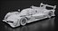 Isotta Fraschini Tipo 6 LMH-C White Mockup WEC 2024 model