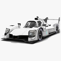 Isotta Fraschini Tipo 6 LMH-C White Mockup WEC 2024