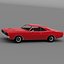 3D 1969 dodge charger r