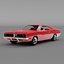 3D 1969 dodge charger r