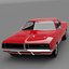 3D 1969 dodge charger r
