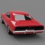 3D 1969 dodge charger r