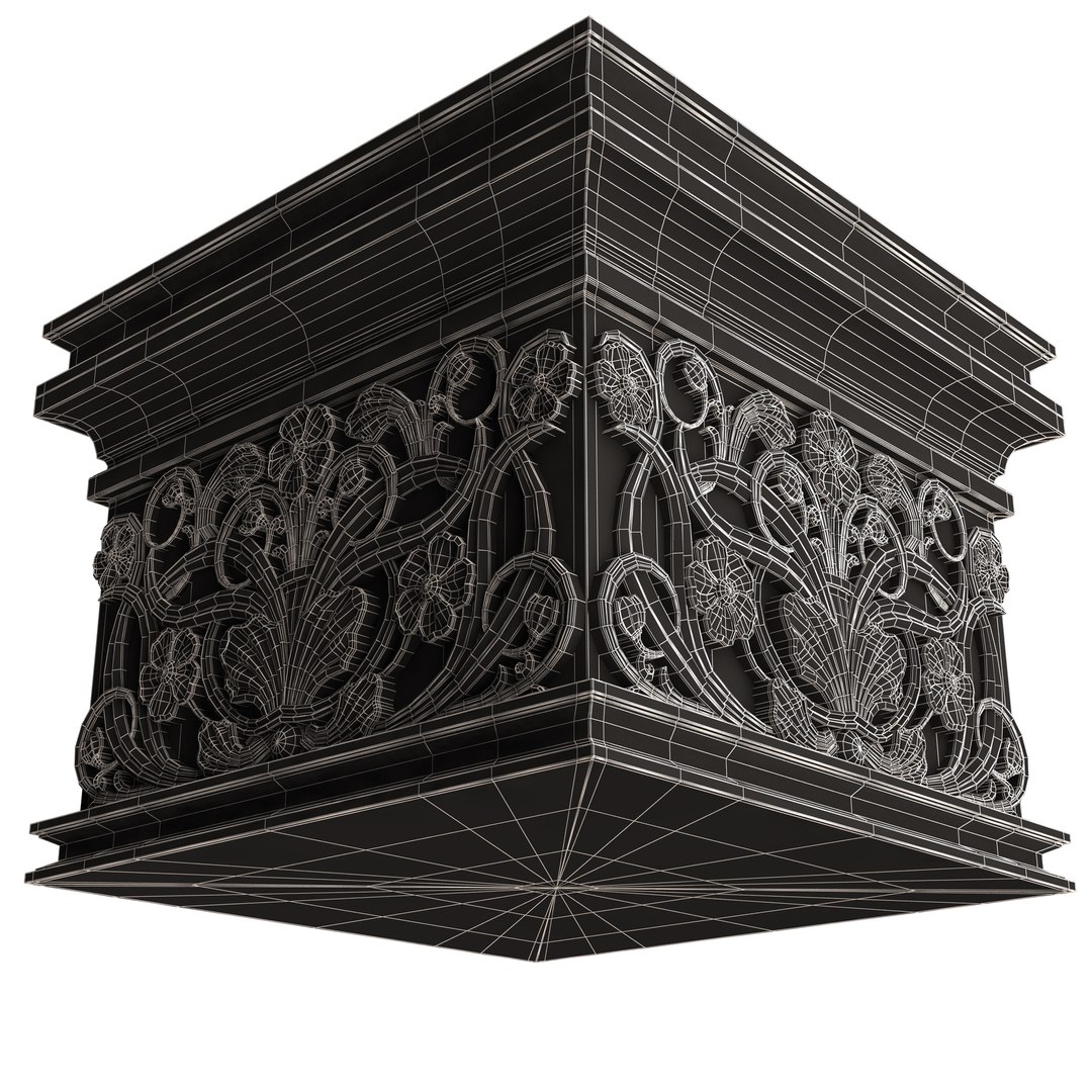 3D model Collection of Capitals 03 https://p.turbosquid.com/ts-thumb/lV/X1LaBN/zc/wireframelowcarvedcapital012024/jpg/1704880331/1920x1080/fit_q87/144d9cde45794dc9fa73a78b4a9dd077dcb86c7c/wireframelowcarvedcapital012024.jpg
