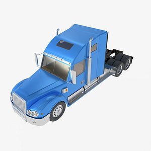 3D truck tractor model