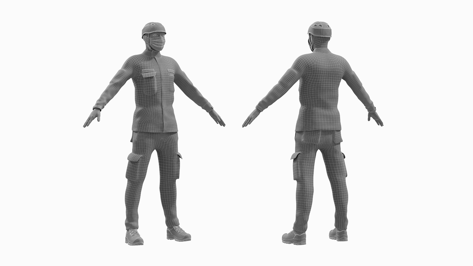 Emergency Responder T-Pose 3D model https://p.turbosquid.com/ts-thumb/lV/bXSN9h/w9/emergencyresponder_01wire/jpg/1742821775/1920x1080/fit_q87/592c41934f407c91a63e32949a8612abc29aa37b/emergencyresponder_01wire.jpg