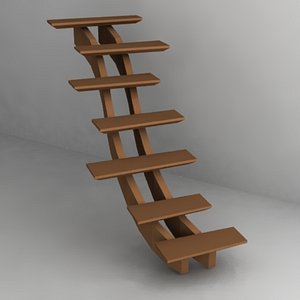 3ds max stairs