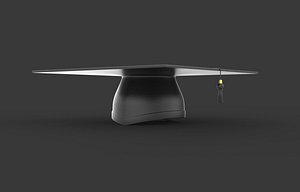 Graduation Cap 3D model