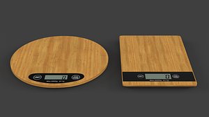 Digital Kitchen Scale 3D model