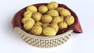 3D Cookies - nuts with condensed milk