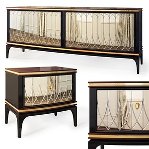 Nightstand, sideboard Milano by Medusa Home