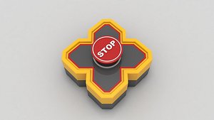 emergency panic button 3D model