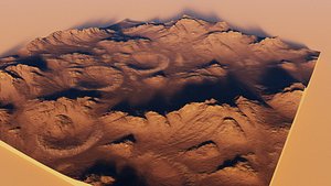 3D Mars Terrain 2
