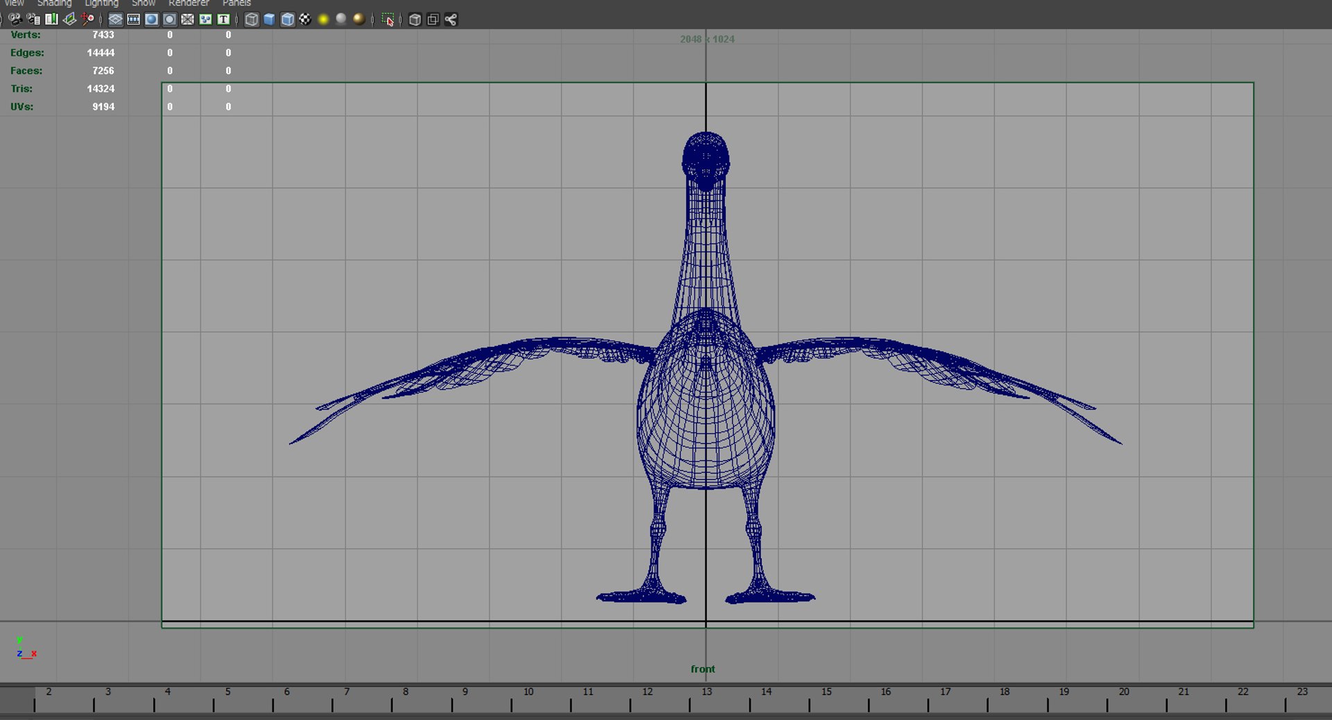 Swan Model - TurboSquid 1481770