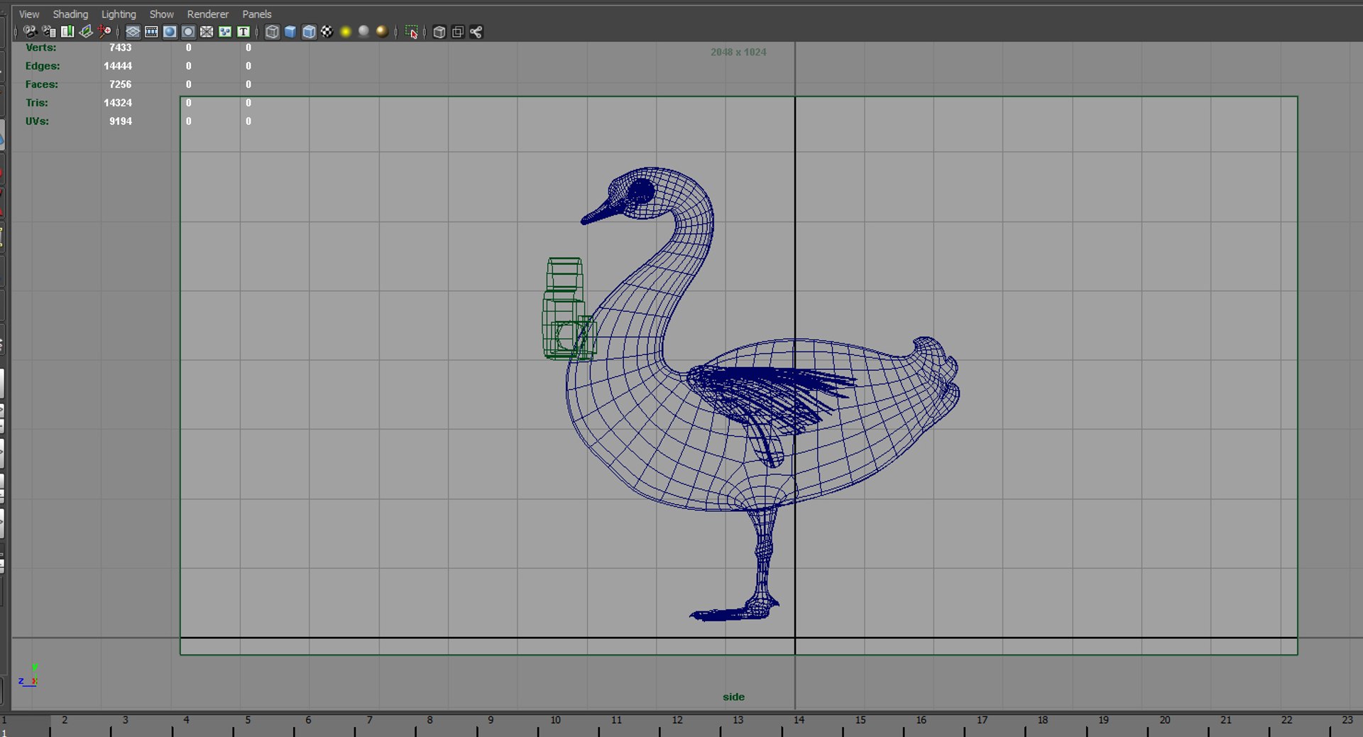 Swan Model - TurboSquid 1481770
