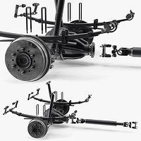 Toyota Hilux Leaf Spring Suspension Exploded View