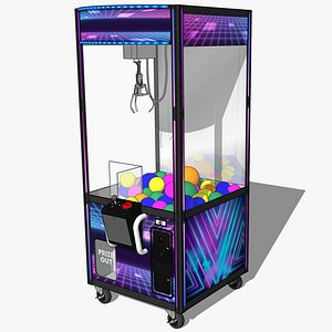 Claw Machine Crane Game with Lights