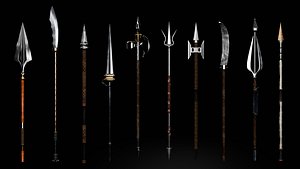 spear 3D model