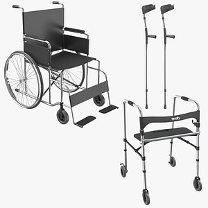 3D mobility aids model