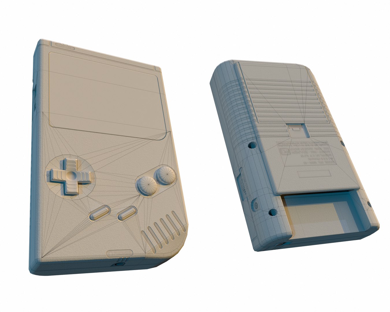 3D GameBoy Nintendo Model - TurboSquid 2368082