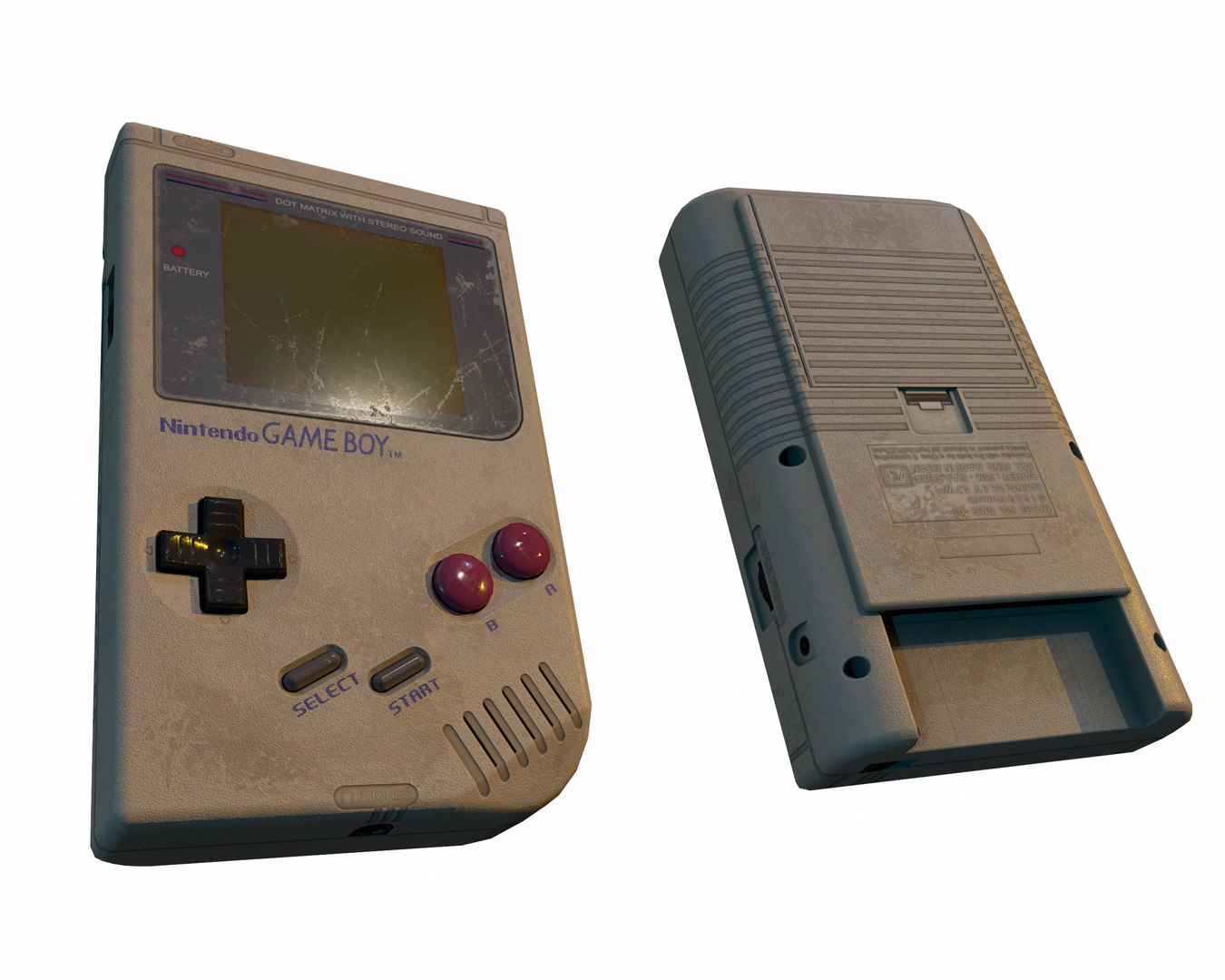 3D GameBoy Nintendo Model - TurboSquid 2368082