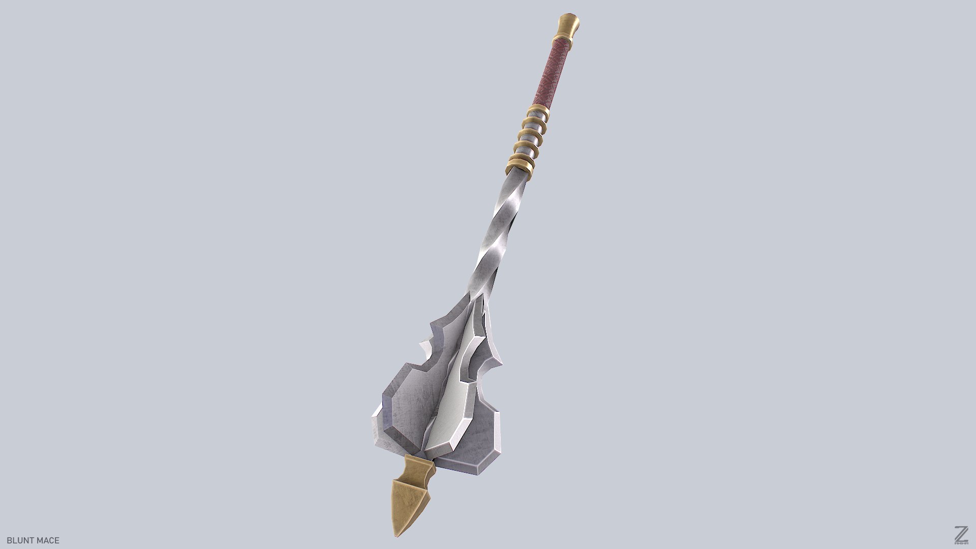 Blunt Mace Model TurboSquid 2223428