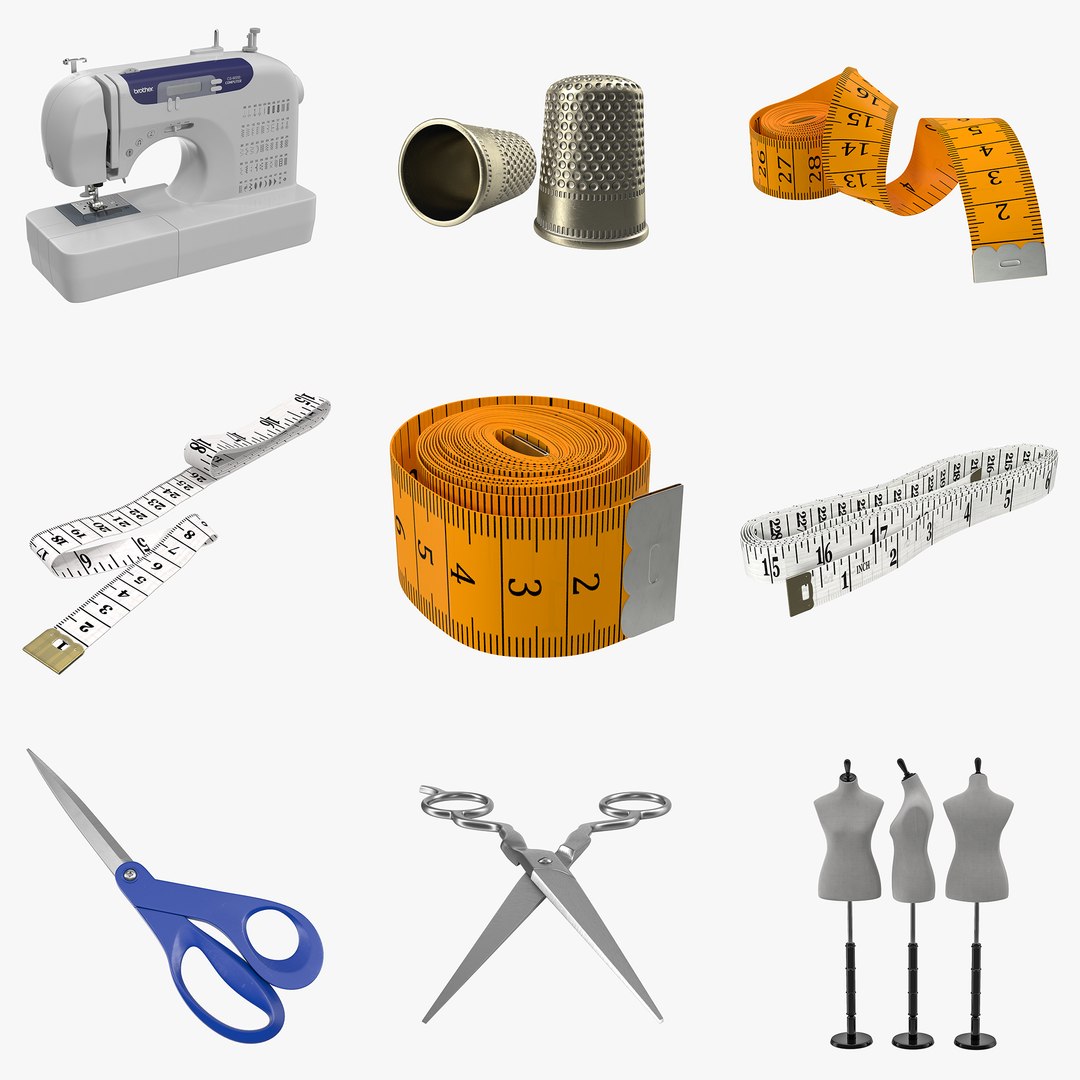 Sewing 3D Models Collection 2 3D model preview