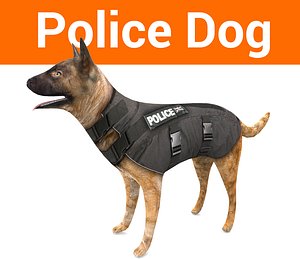 police dog model