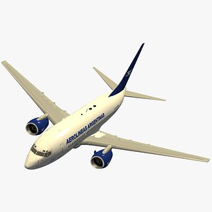 b 737-700 aerolineas argentinas 3d model
