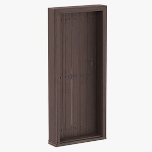 3D model 19th Century Bulgarian Village Door 02