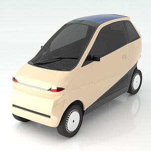 Vayve Mobility EVA Champagne Gold model