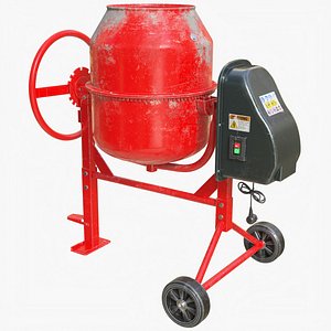 ConcreteMixer 01 i 3D model