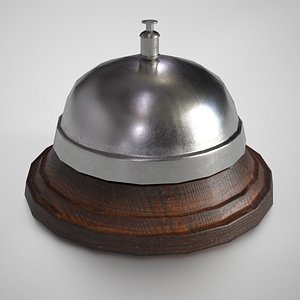 3D model Restaurant Order Bell - Hotel Service Bell