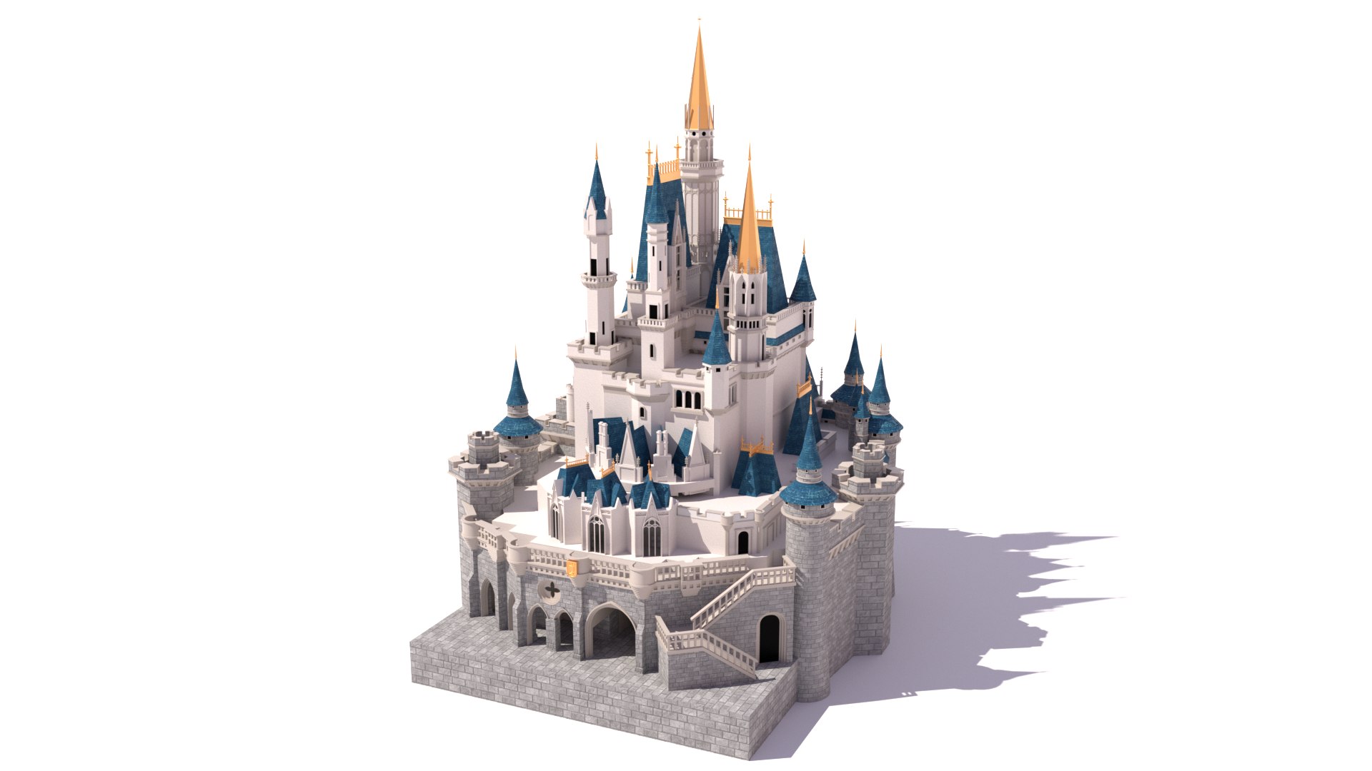 WDCC シンデレラ城 【Cinderella Castle】 Cinderella's Castle by WDCC Disney Classics | Limited