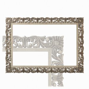 3d mirror frame model