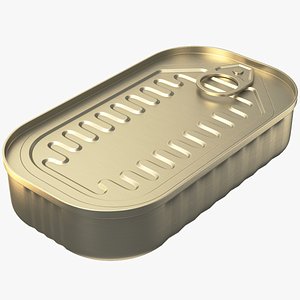 Rectangular Tin Can model
